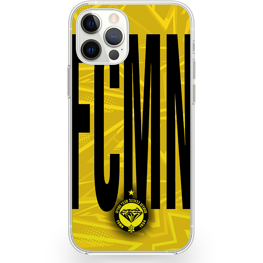 כיסוי fcmn לוגו צהוב