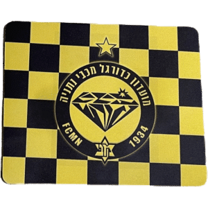 פד לעכבר לוגו משובץ
