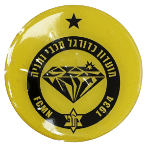 זוג מדבקות ויניל עגולות - לוגו מועדון